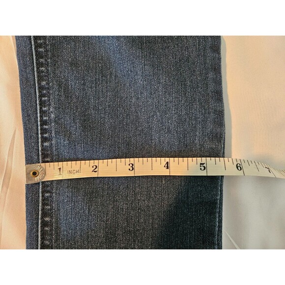 Democracy Womens Ab-Technology Ankle Skinny Jeans Sz 4 Blue Stretch - Picture 6 of 11
